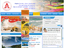 Tablet Screenshot of hoanganhtravel.com